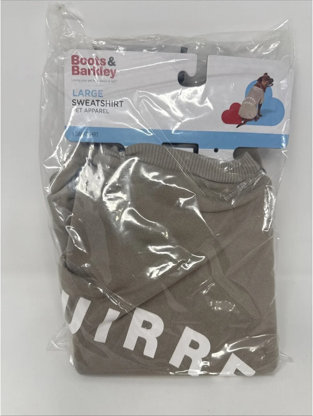 Boots Barkley Squirrel Patrol Dog Shirt for Dogs Size Large